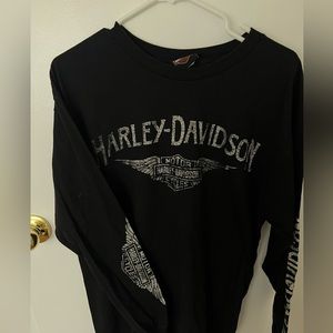 Harley Davidson mens classic long sleeve dealer shirt
